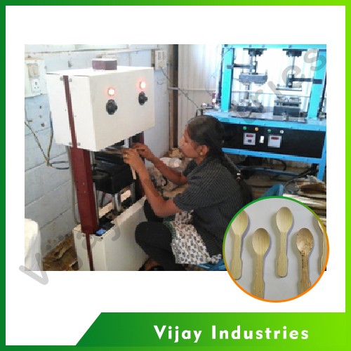 Areca Spoon Making Machine