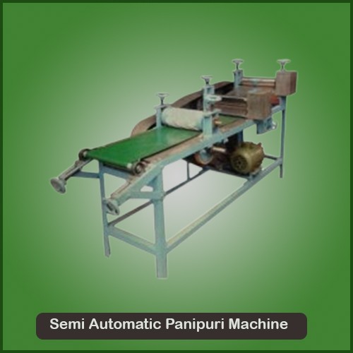 Semi Automatic Pani Puri Making Machine