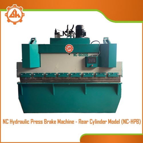 NC Hydraulic Press Brake Machine - Rear Cylinder Model (NC-HPB) Manufacturers in Coimbatore