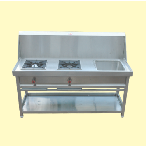 Chinese Burner With Sink