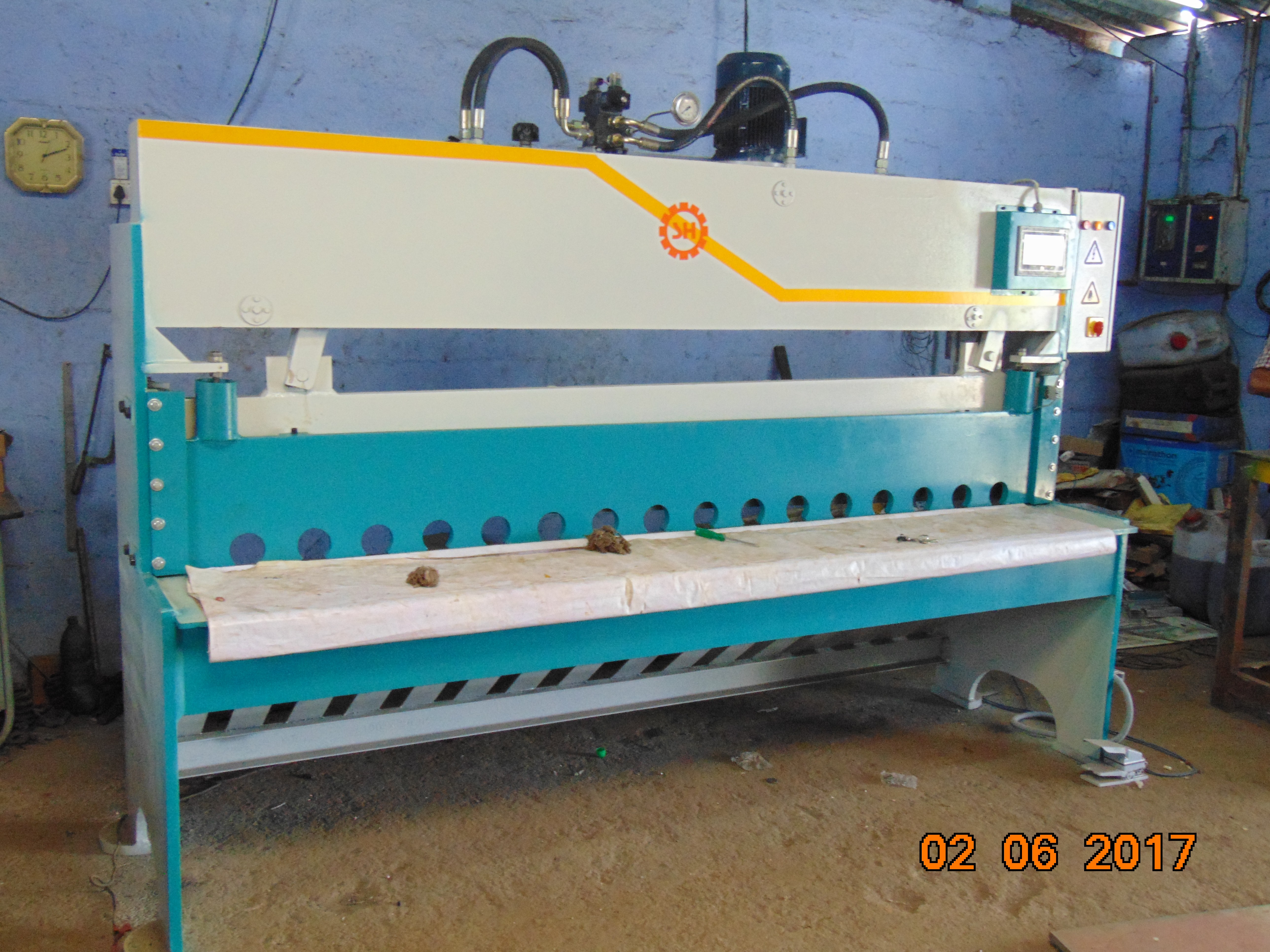 Hydraulic Shearing Machine Single Cylinder