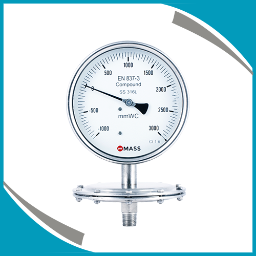 SDS Low Pressure Diaphragm Pressure Gauges