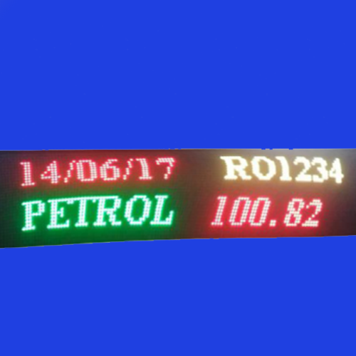 led scrolling display Des