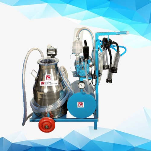 Milking Machine Nano Trolley with Single Bucket