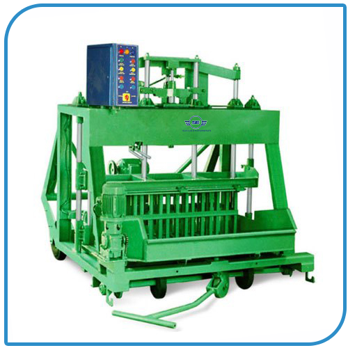 Solid Concrete Block Making Machine