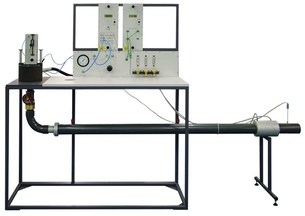 Subsonic Air Nozzle Test Setup