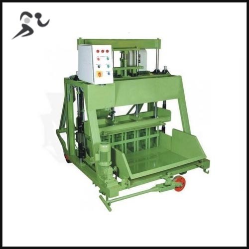 CONCRETE BRICK BLOCK MAKING MACHINE