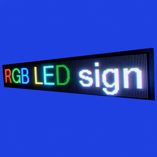 led multicolour display D