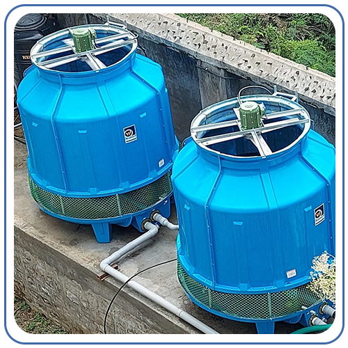 80TR Round type Cooling Tower